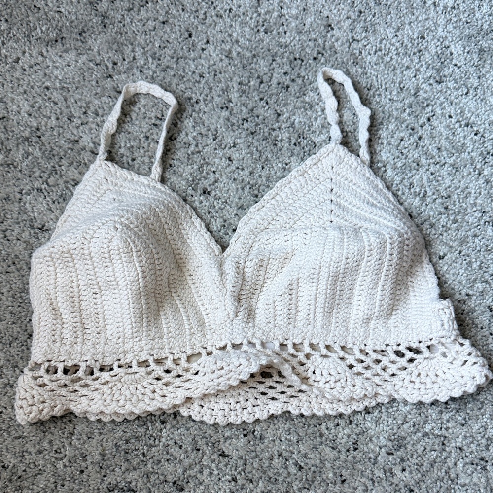 coco + jaimeson Knitted Crop Top